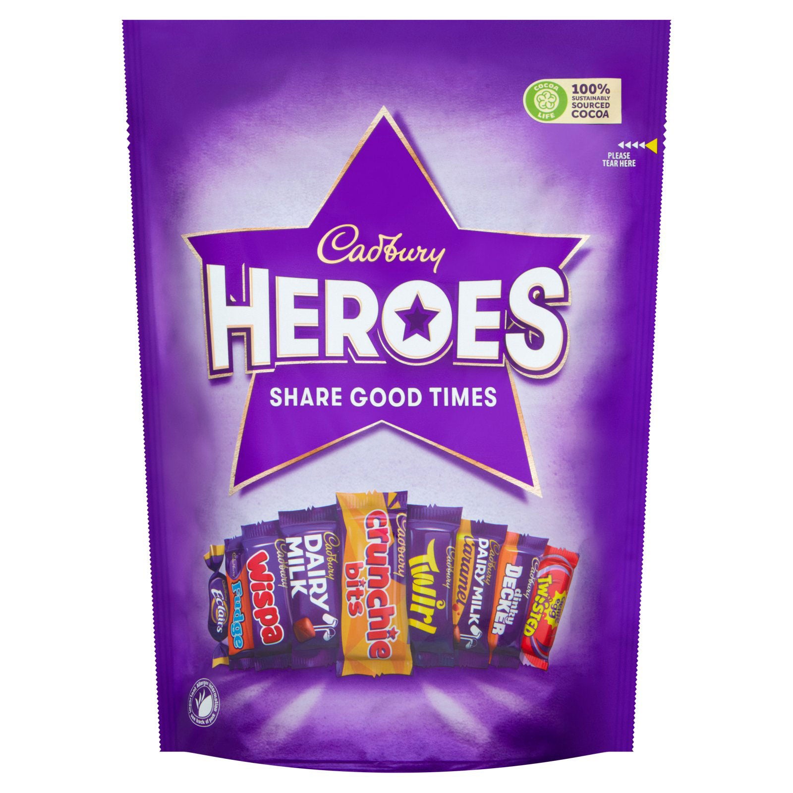 Cadbury Heroes Share Good Times Mix Chocolates Gift Pouch 300g