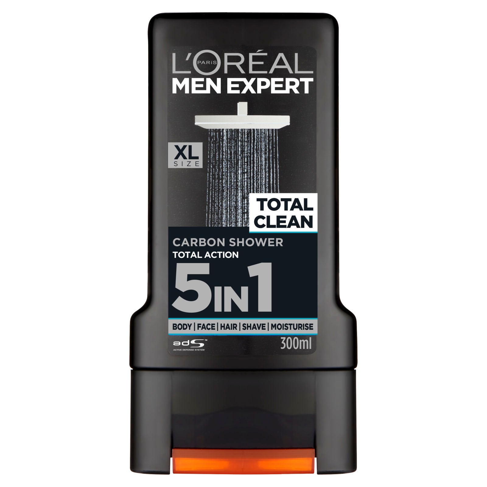 Loreal Men Expert Pure Carbon Total Clean Shower Gel 300ml