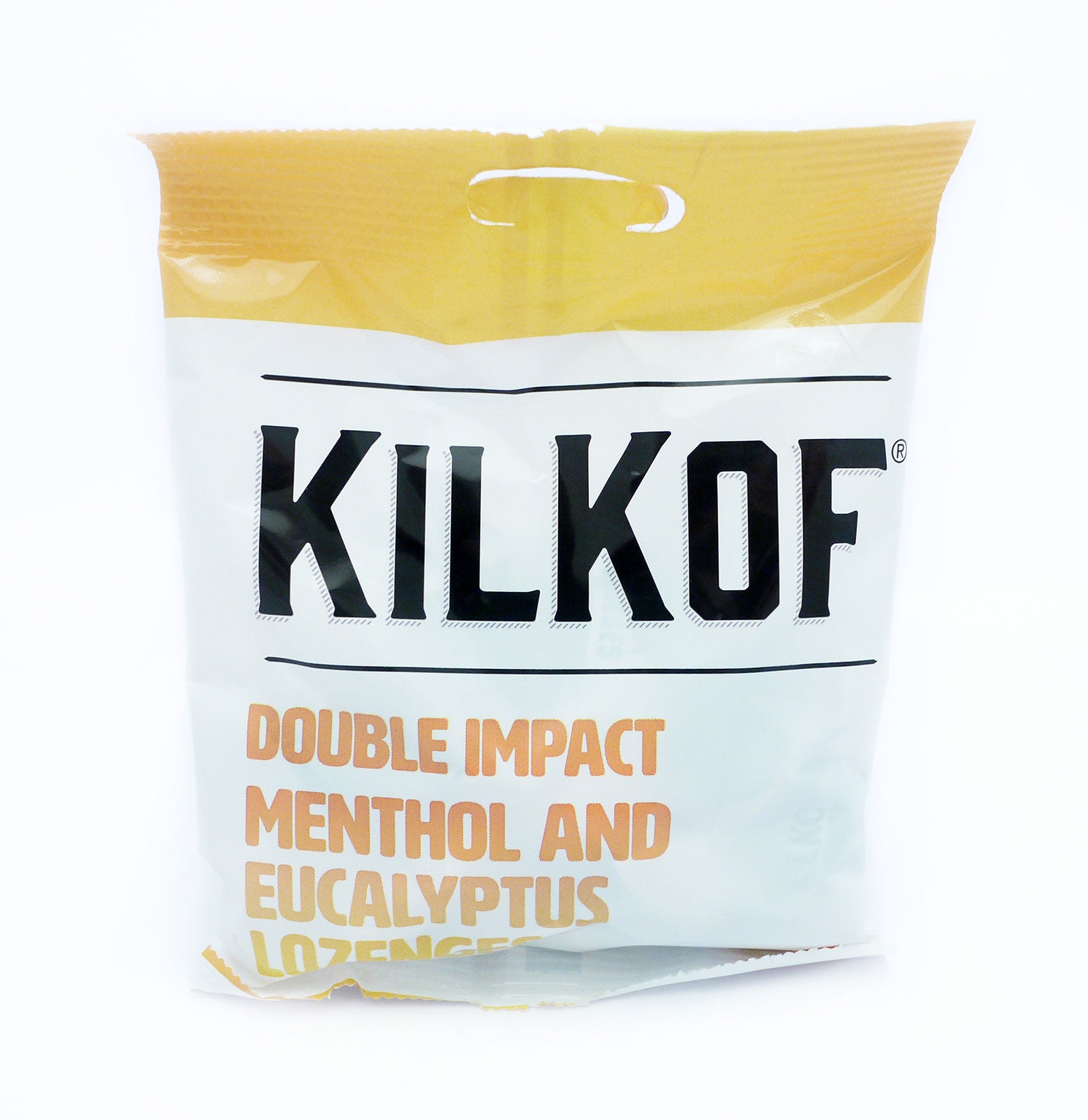 Kilkof Double Impact Menthol & Eucalyphtus Lozenges 80g