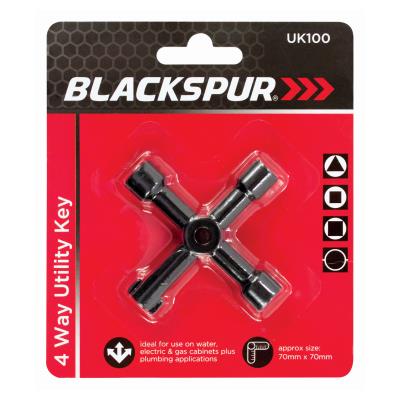 Blackspur 4 Way Utility Key
