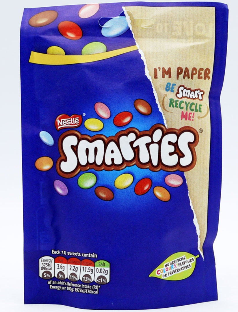 Nestle Smarties Pouch 105g