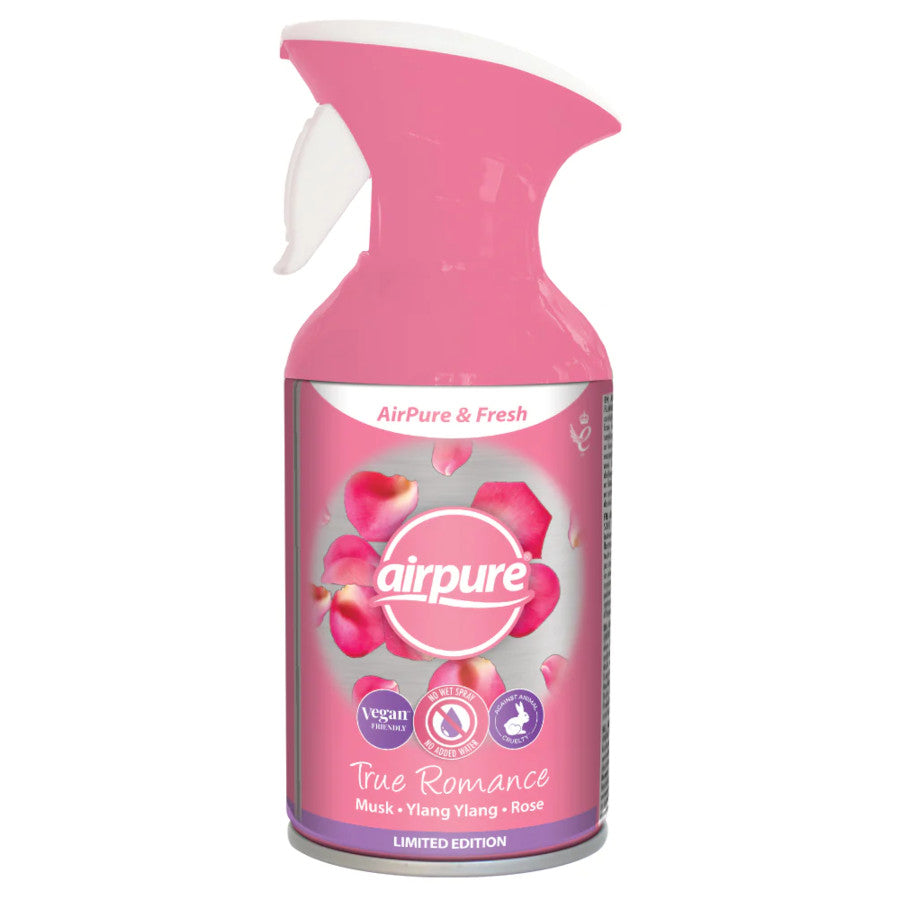 Airpure & Fresh Air Freshner Spray 250ml - True Romance