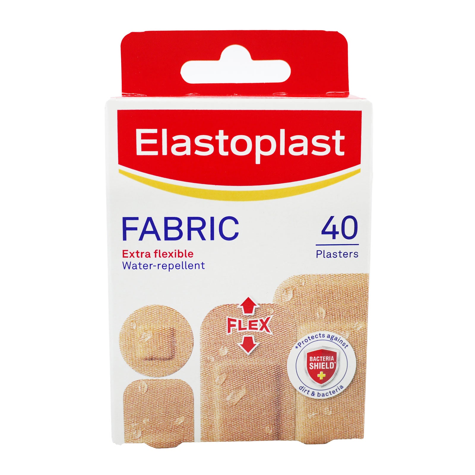 Elastoplast Fabric Extra Flexible 40 Plasters