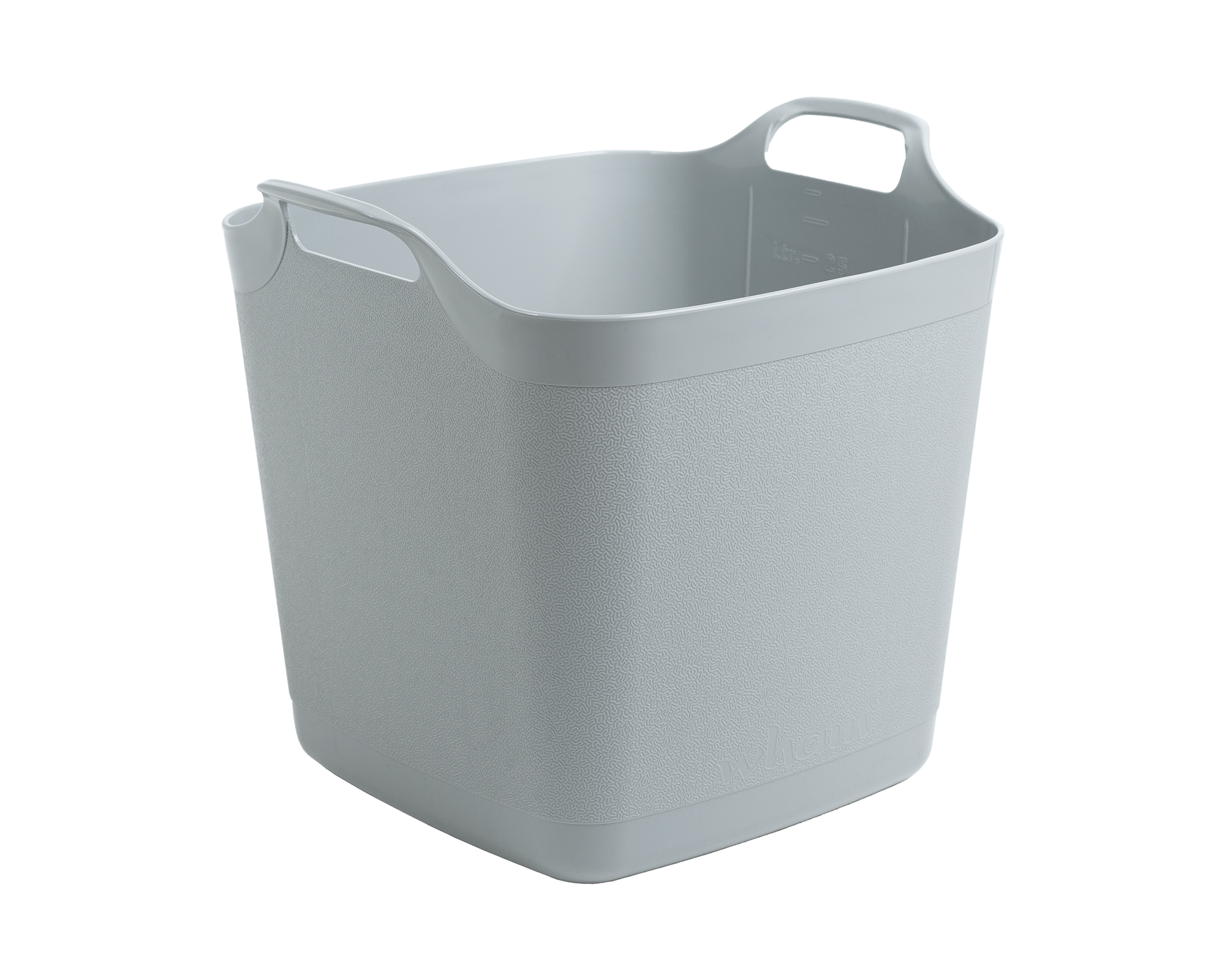 Flexi-Store 15L Graduated Square Tub Silver Sage