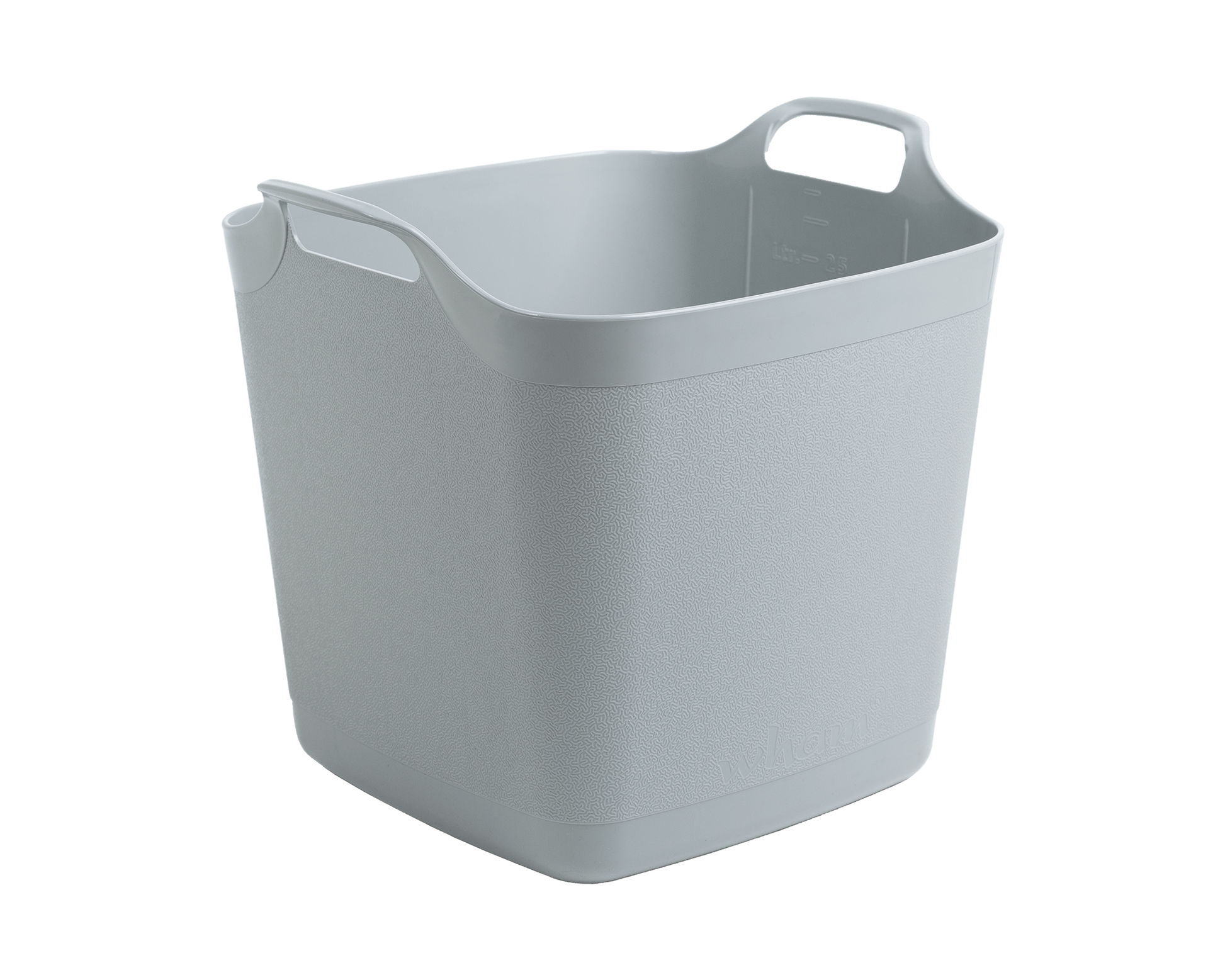Flexi-Store 15L Graduated Square Tub Silver Sage