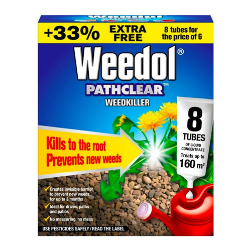 Weedol Pathclear 8 tubes