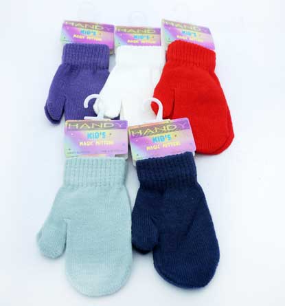 Handy Kids Gloves Baby Mittens Assorted Colours