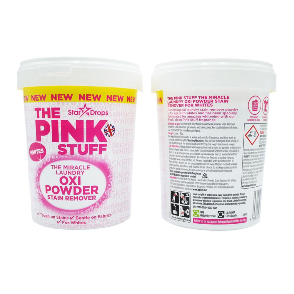 Stardrops The Pink Stuff Oxi Stain Remover Powder 1kg