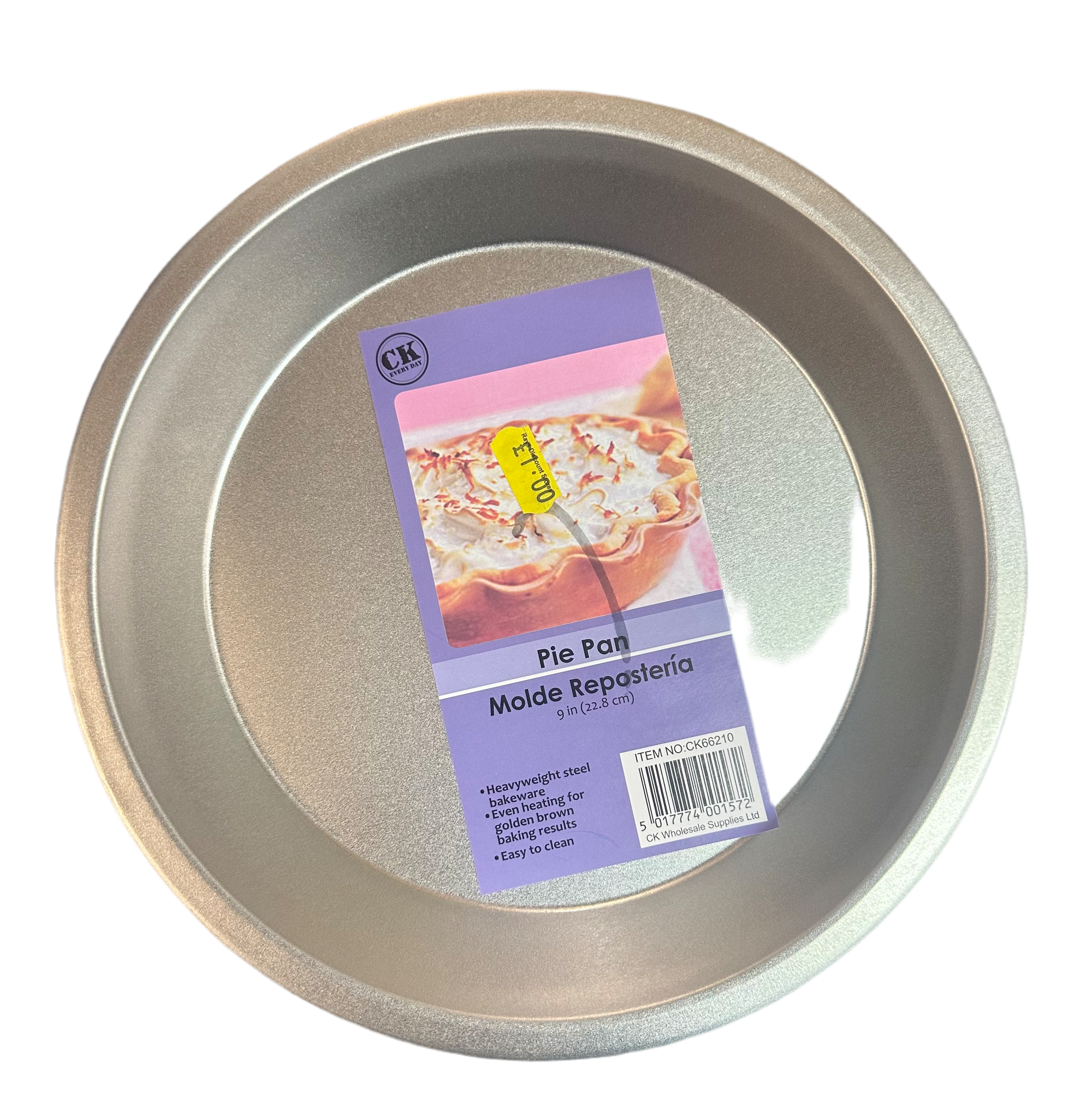 Pie Pan Molde Reposteria 9 inch