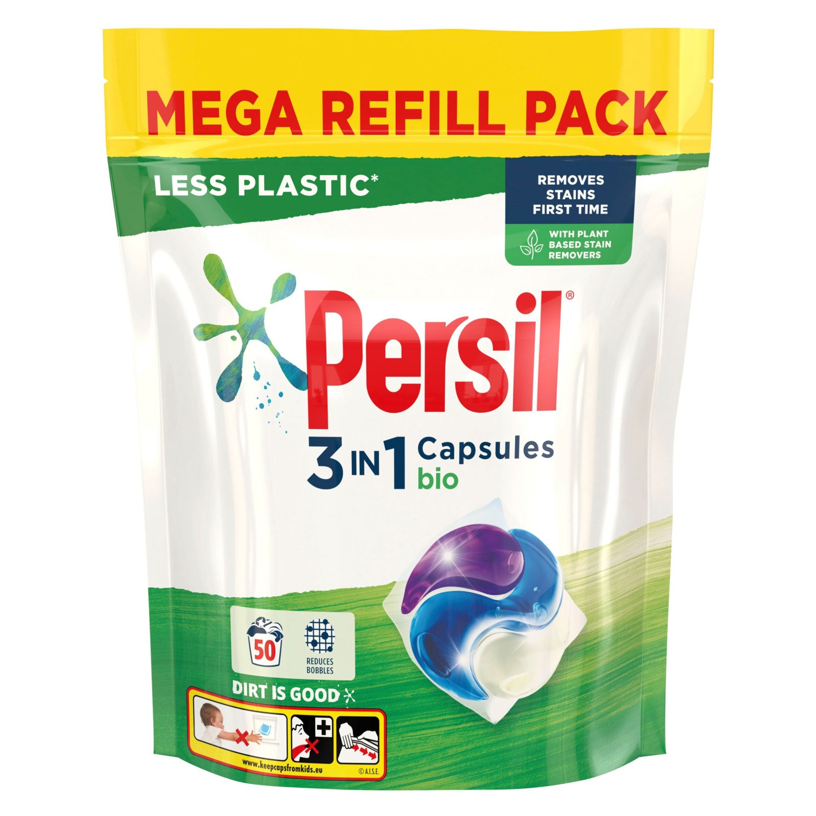 Persils 3 in 1 Bio Capsules 50 Washess