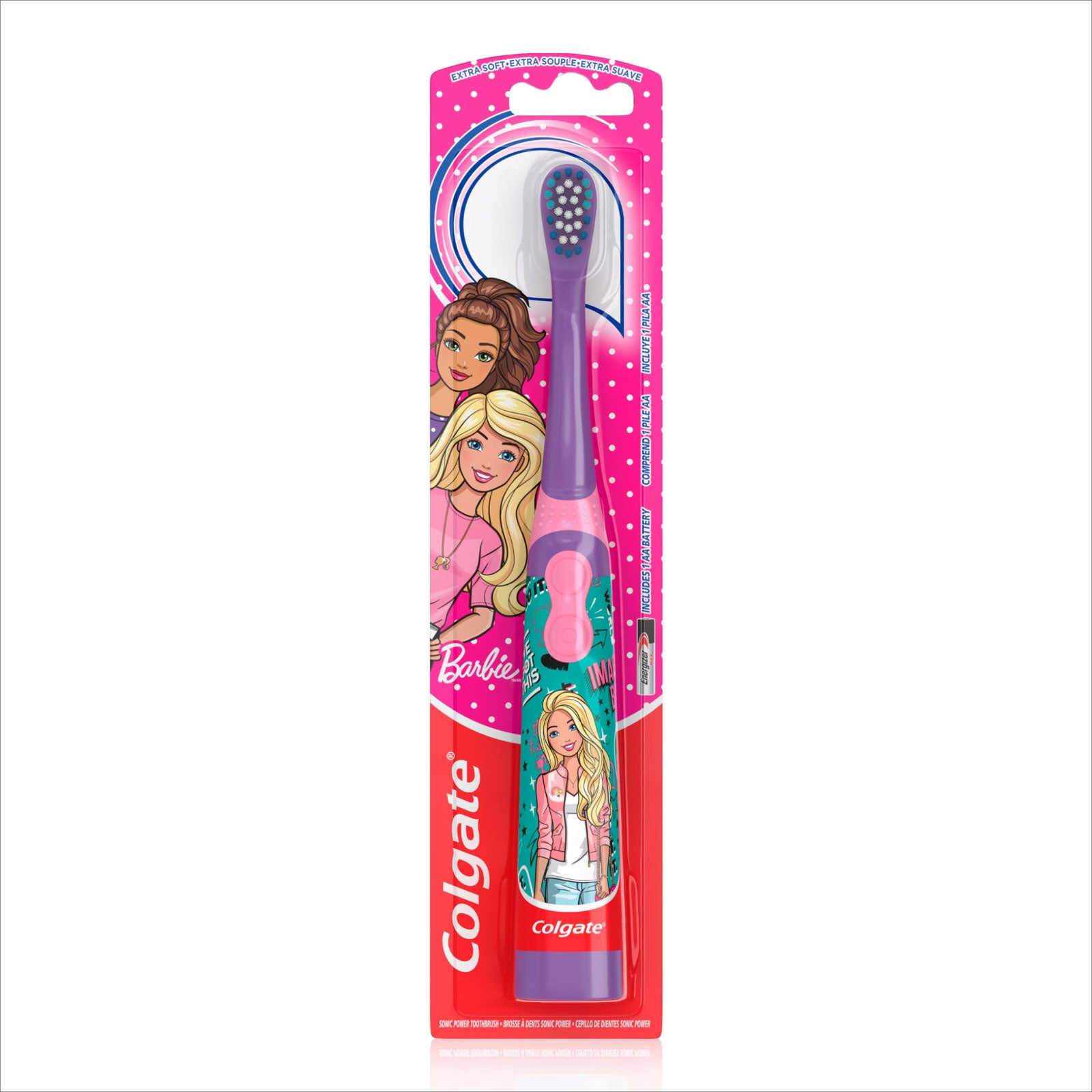 Colgate Barbie Power Tooth Brush