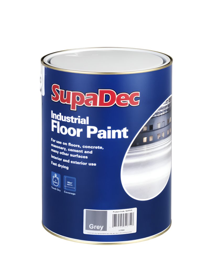 SupaDec Industrial Floor Paint 5L Slate Grey