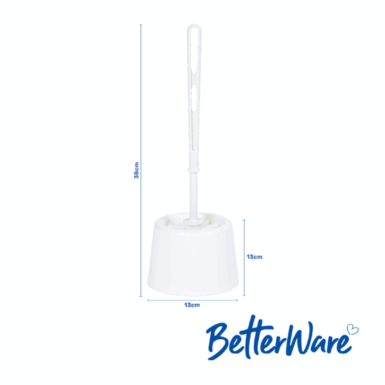Betterware Essential Toilet Brush&Holder