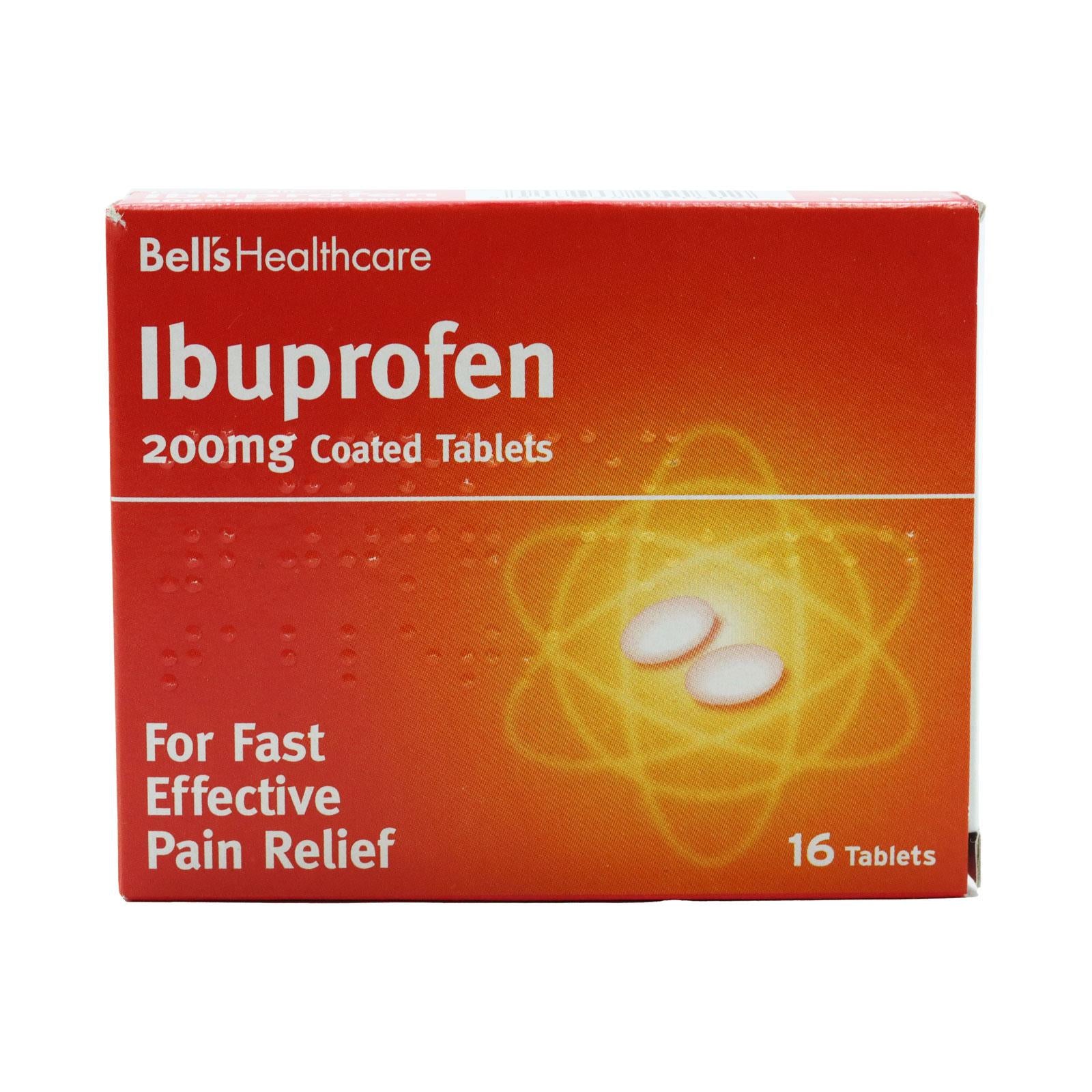 Bells Ibuprofen Tablets 200mg 31/08/27