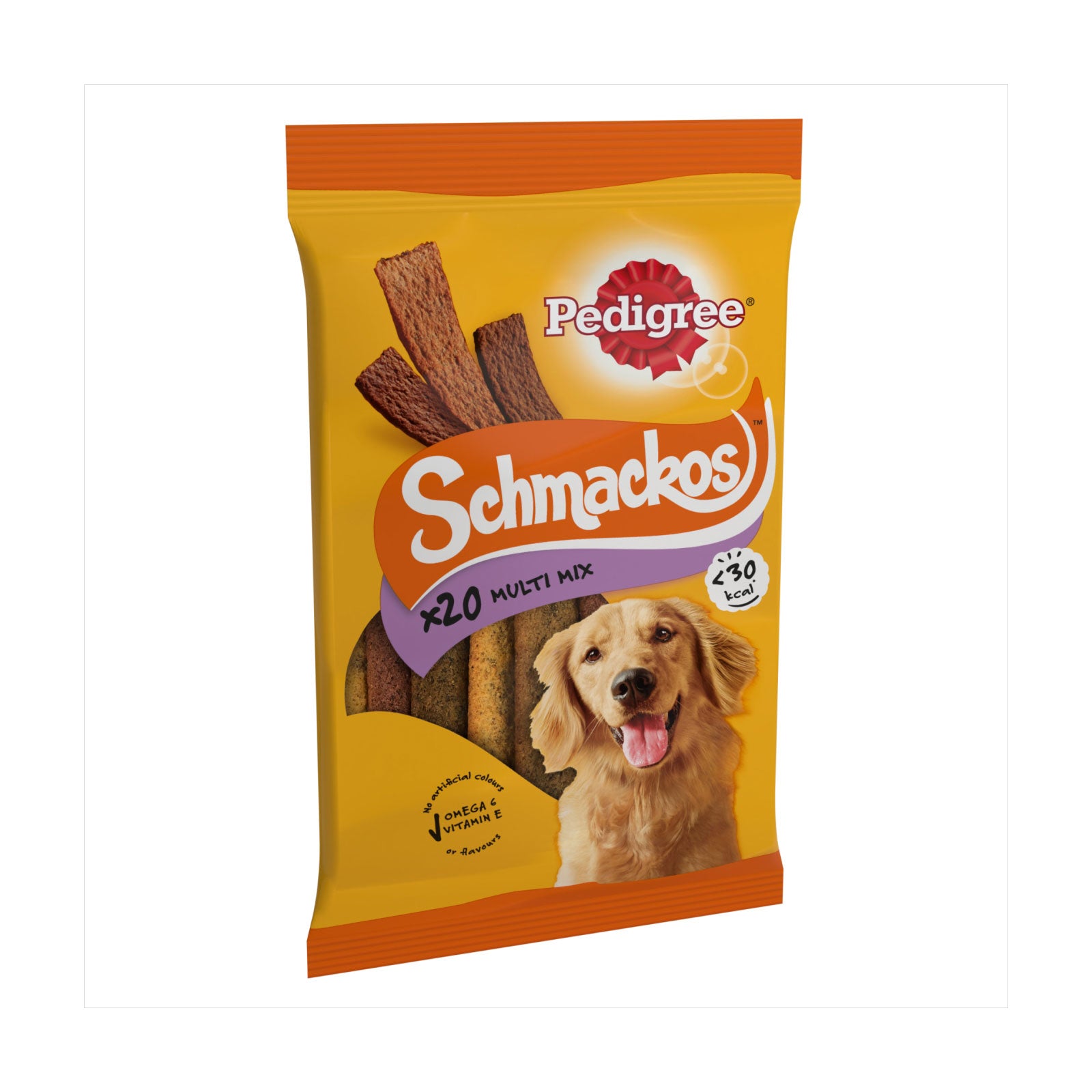 Pedigree Dog Schmackos Meat Variety 20 Multi Mix Pack 144g