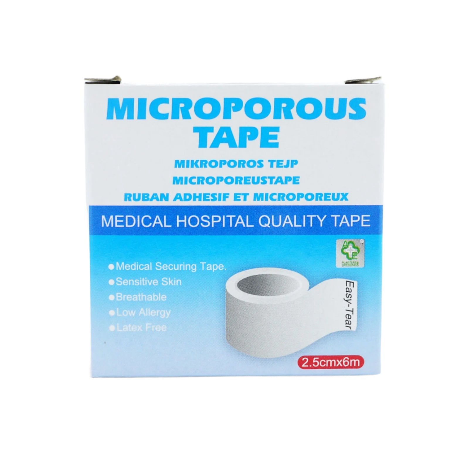 A&E Microporous Tape 2.5cm x 6m