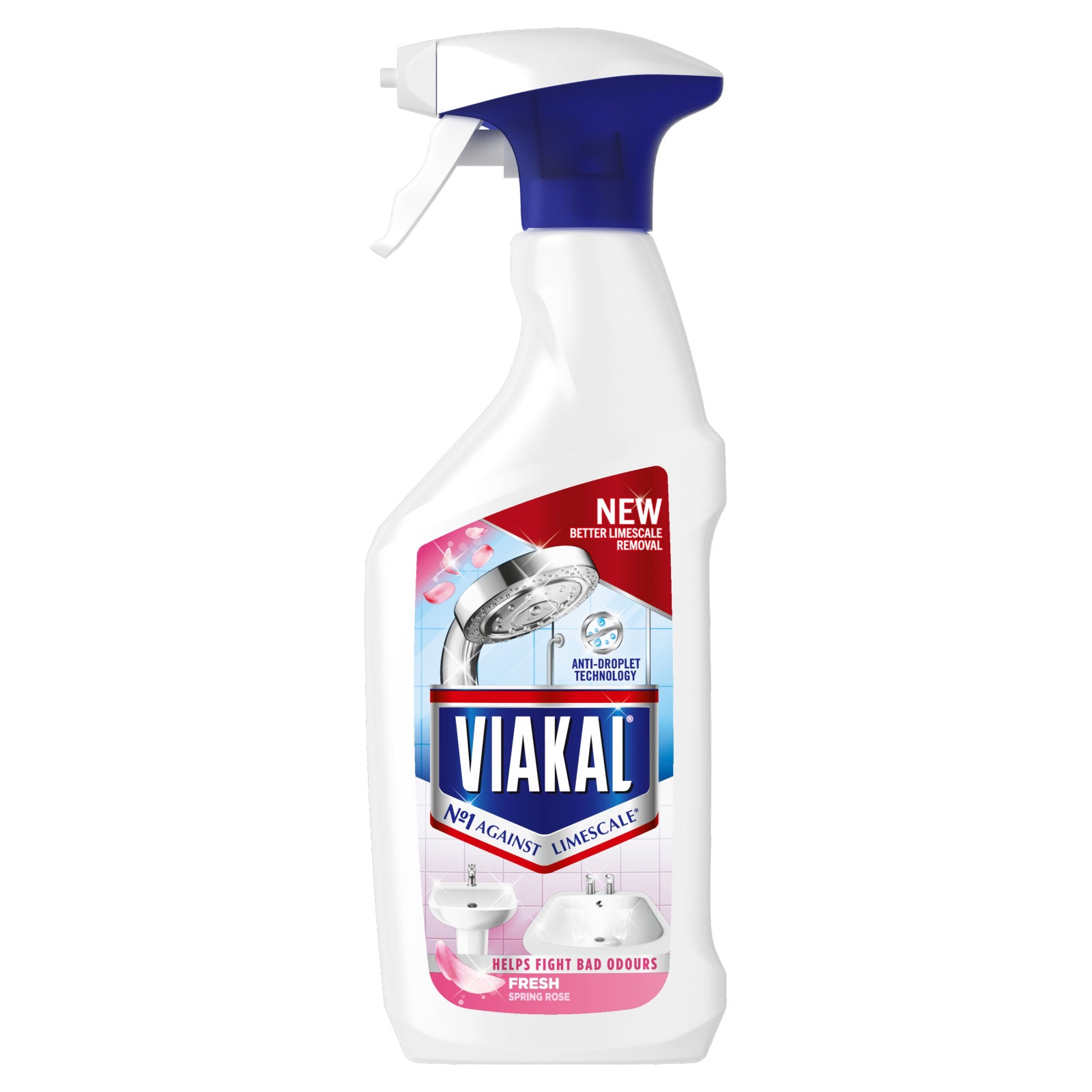 Viakal Limescale Remover Spray, With Febreze, 500ml