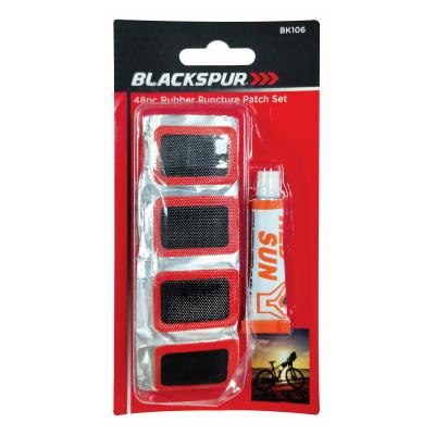 Blackspur 48Pcs Rubber Puncture Patch Set