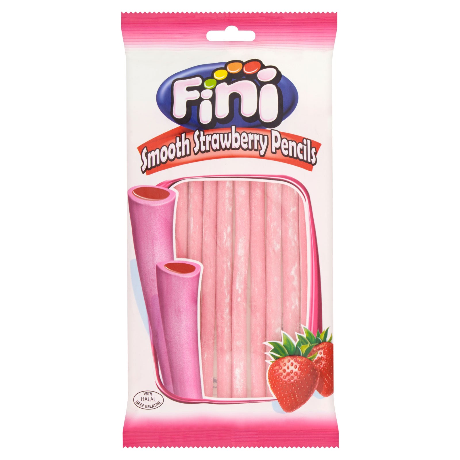 Fini Smooth Strawberry Pencils 160g