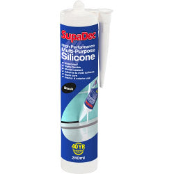 Supadec Multi Purpose Silicone Black 300ml