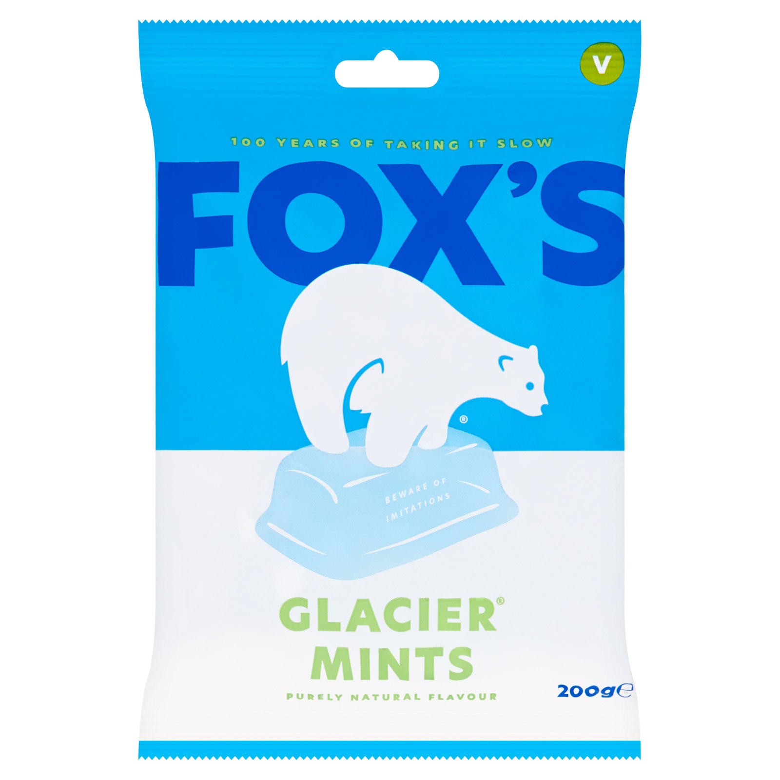 Fox's Glacier Mints Wrapped Boiled Sweets in Bag 200g