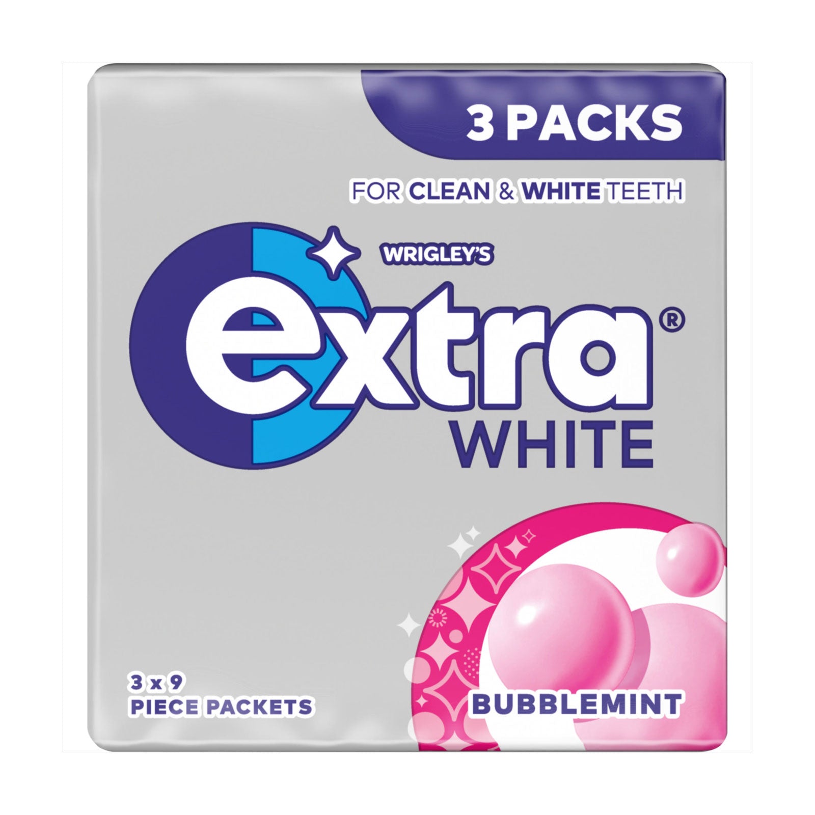 Wrigley's Extra White Bubblemint 37.8g