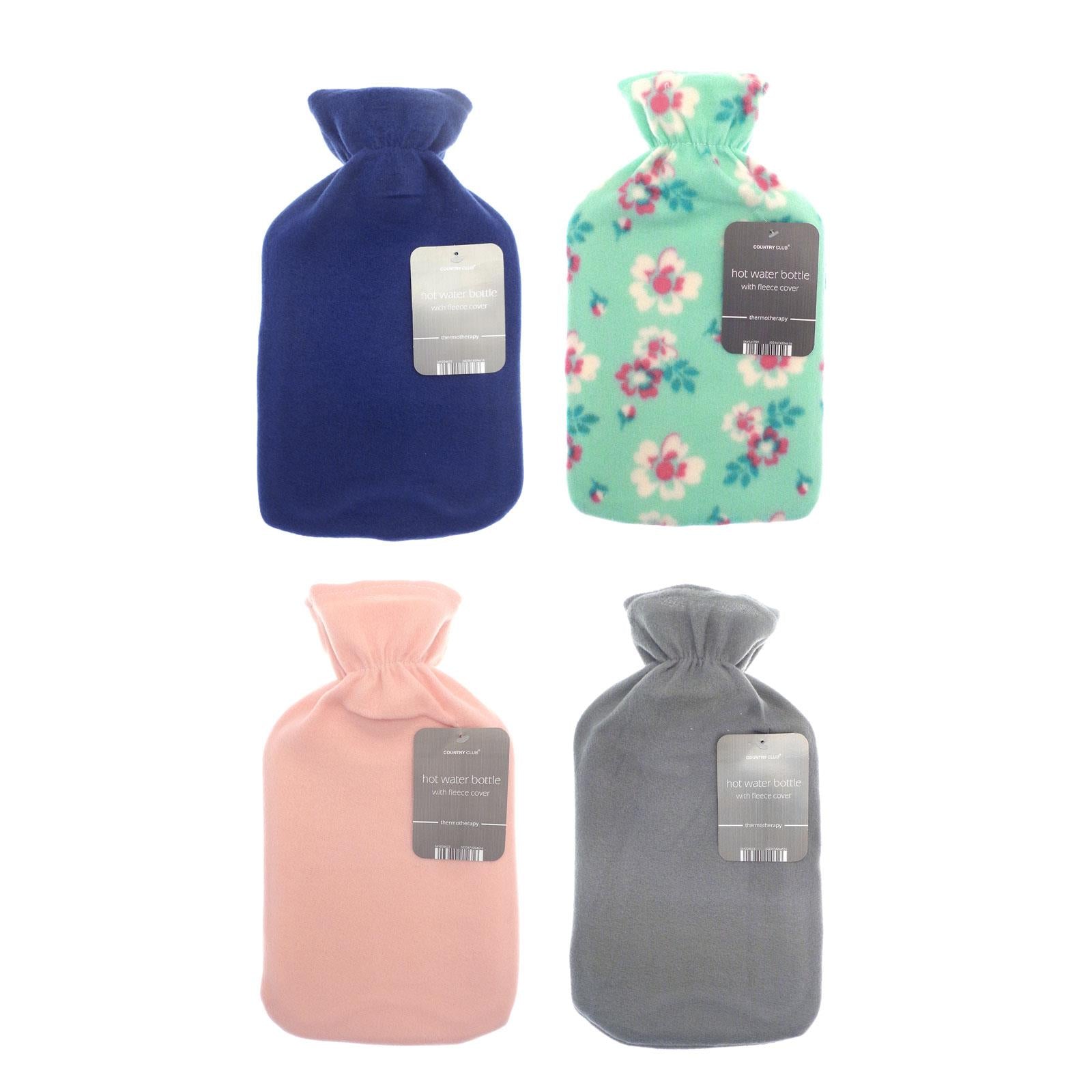 Hot Water Bottle Fleece Asst