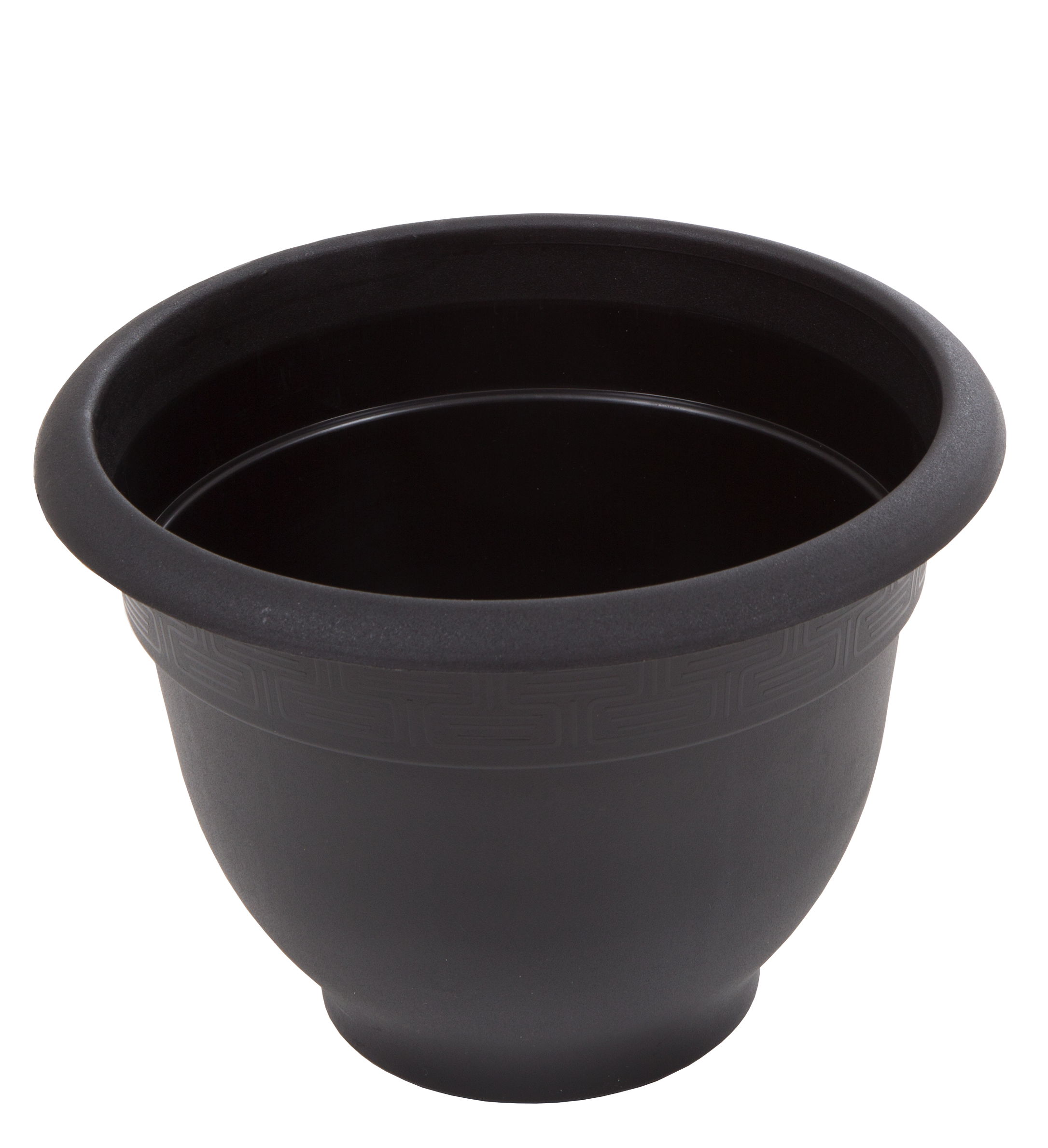 String Pot Bell Less. Top H211 Bell Pot 44cm Round Planter Slate