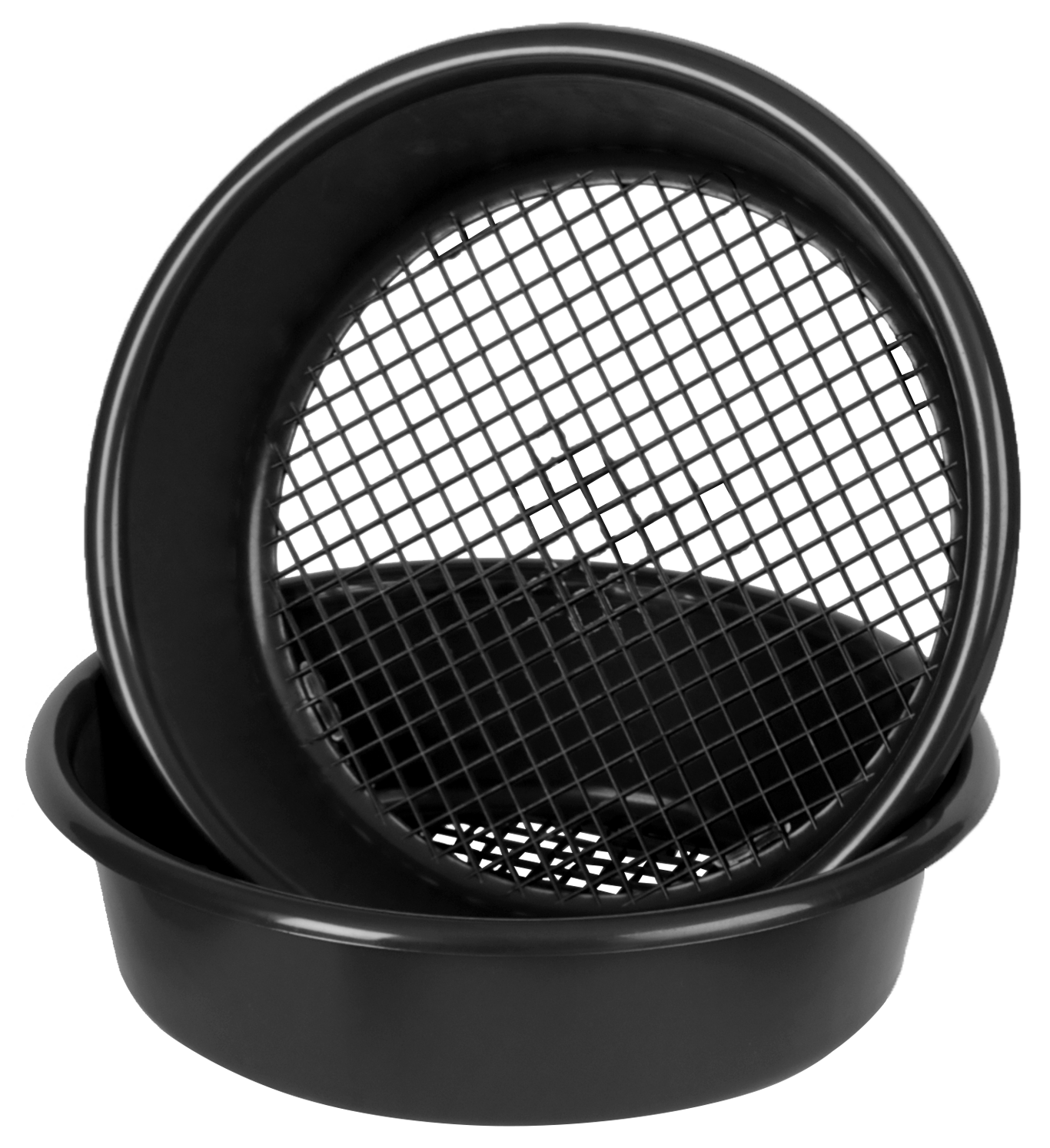 H389 Garden Sieve Black