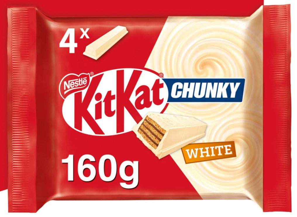 Nestle Kit Kat Chunky White 4 Bars