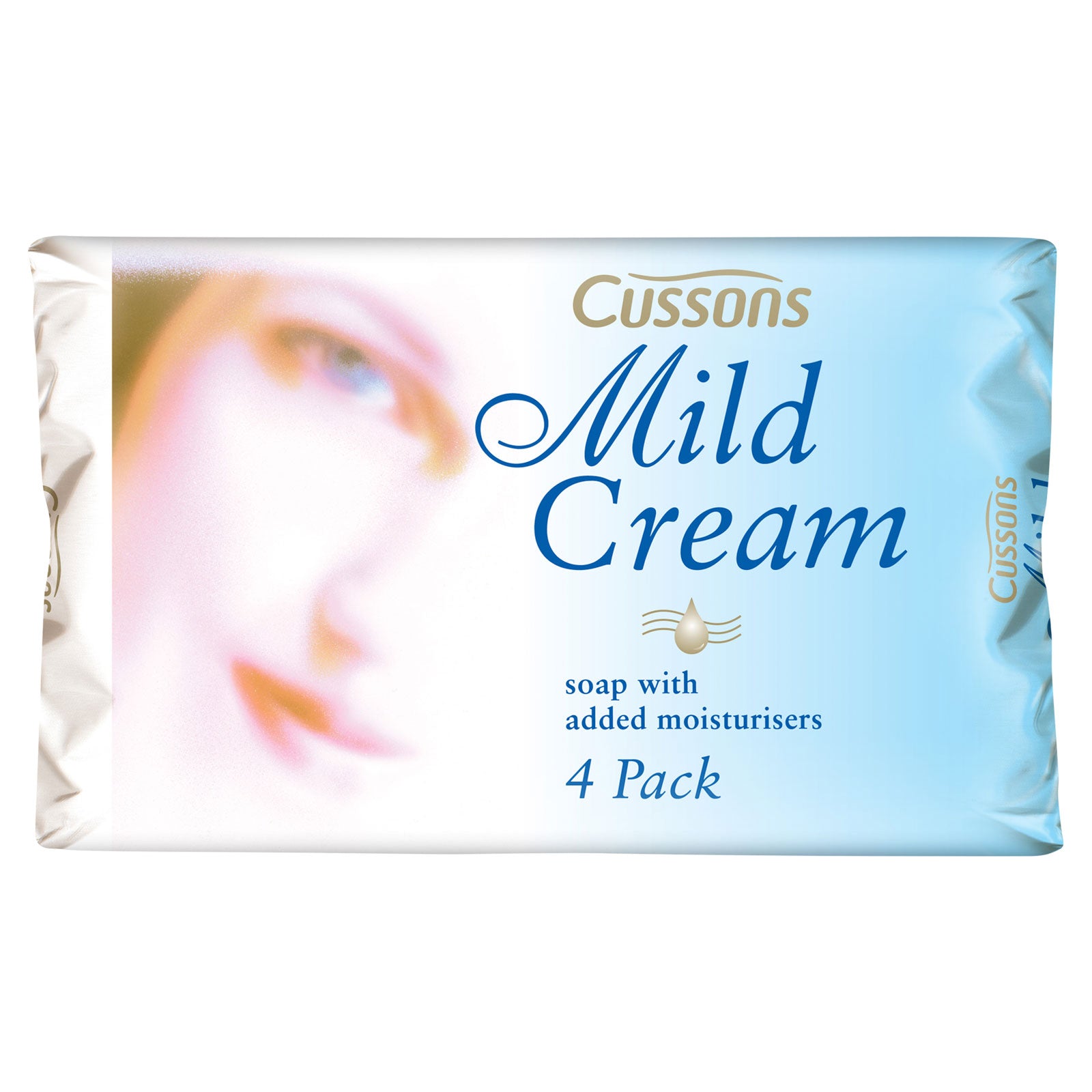 Cussons Mild Cream Soap Bar With Moisturisers 4 Pack 85G