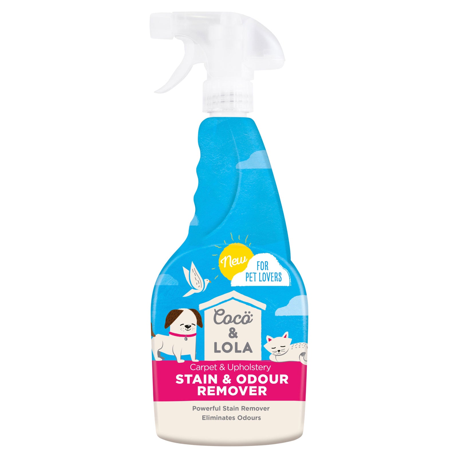 Coco & Lola Carpet & Upholstery Stain & Odour Remover 500ml