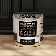 Ronseal One Coat Black Pepper Matt 2.5L