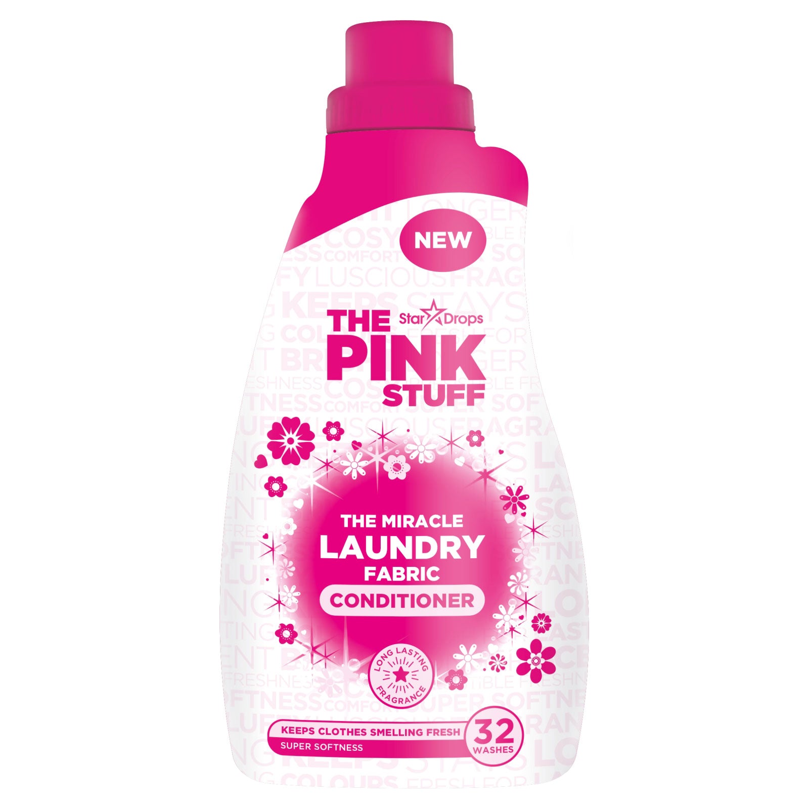 Star Drops The Pink Stuff Laundry Fabric Conditioner 32 Washes 960ml