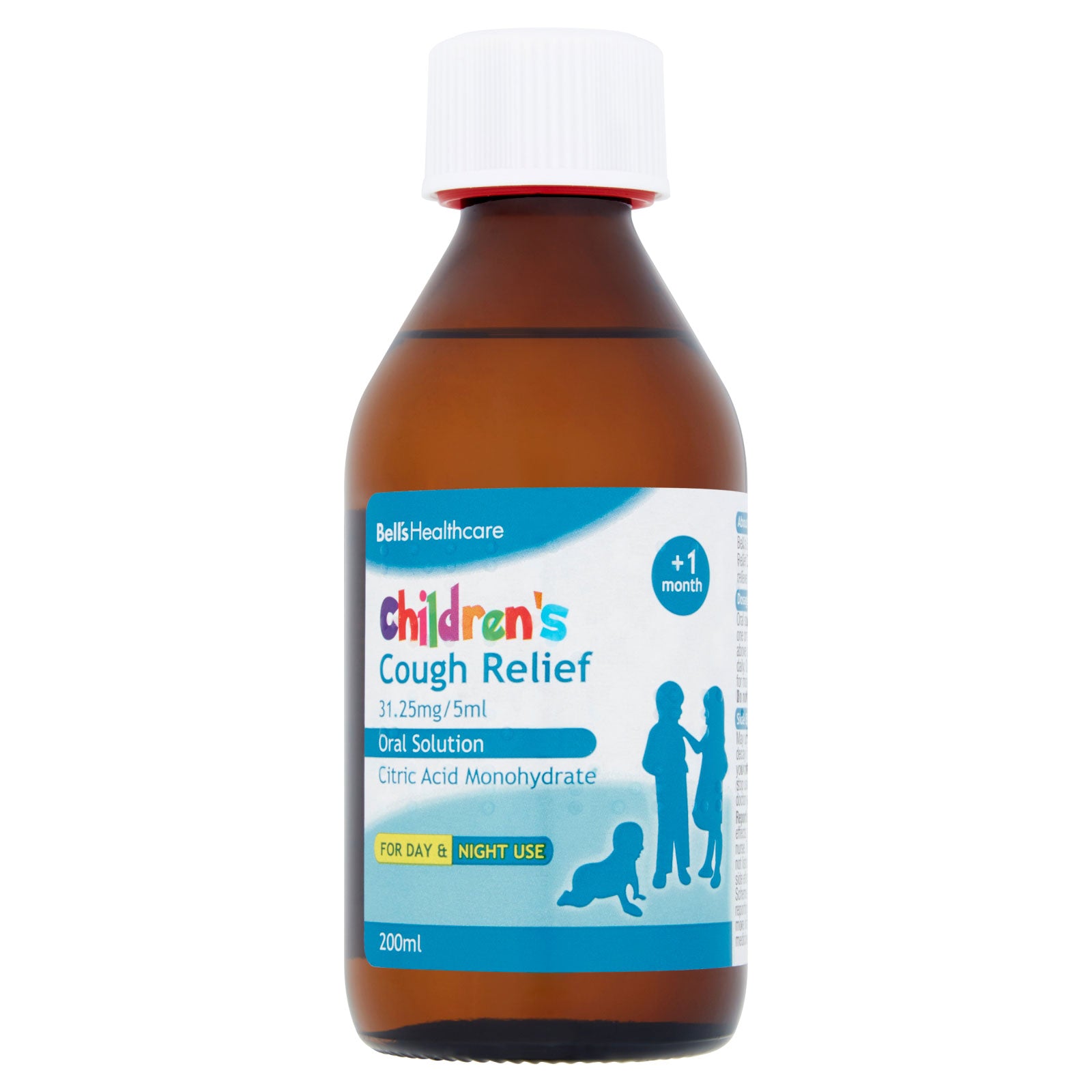 Bells Children'S Cough Relief 200ml +1 Month