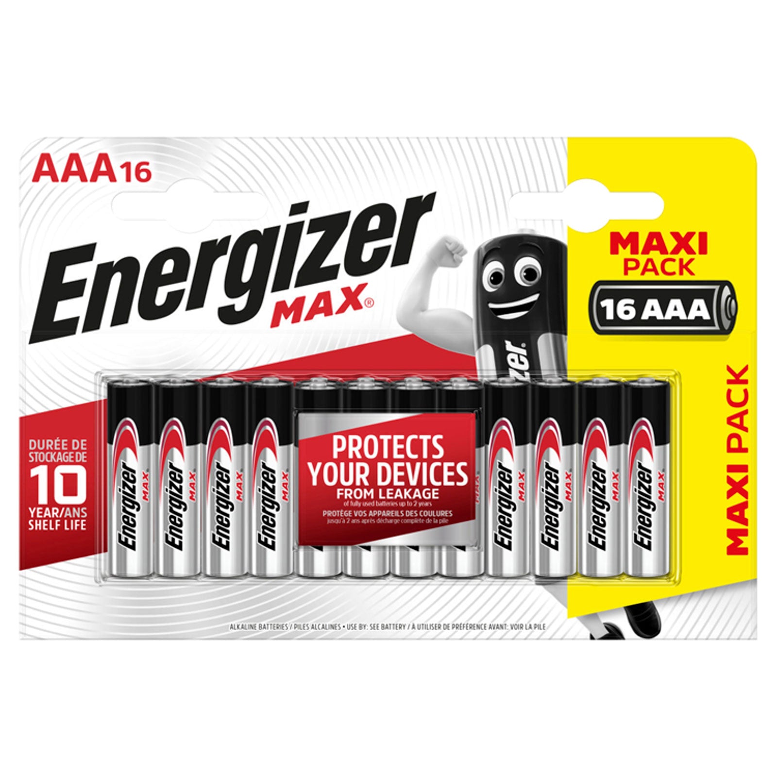 Energizer Max AAA 16 Pack Alkaline Batteries