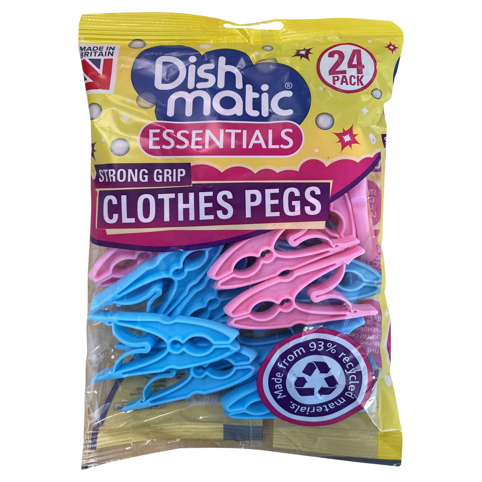 DISHMATIC ESSENTIAL PEGS 24PK