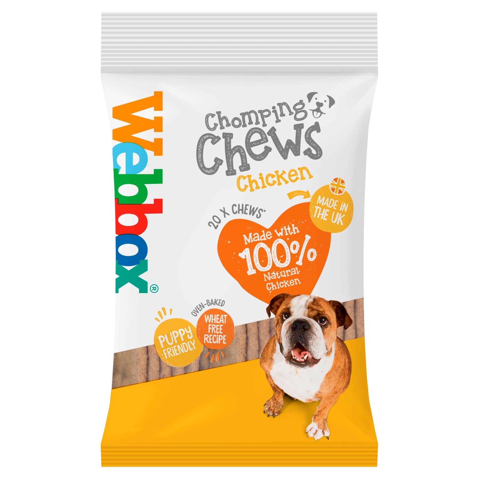 Webbox Dog Chews Chicken 200g