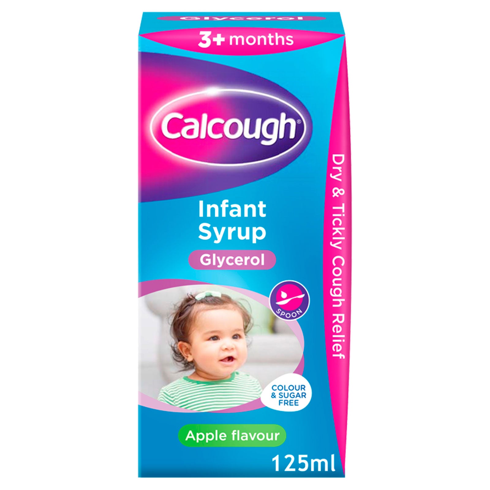 Calcough Infant Syrup Glycerol Appe flavour 125ml