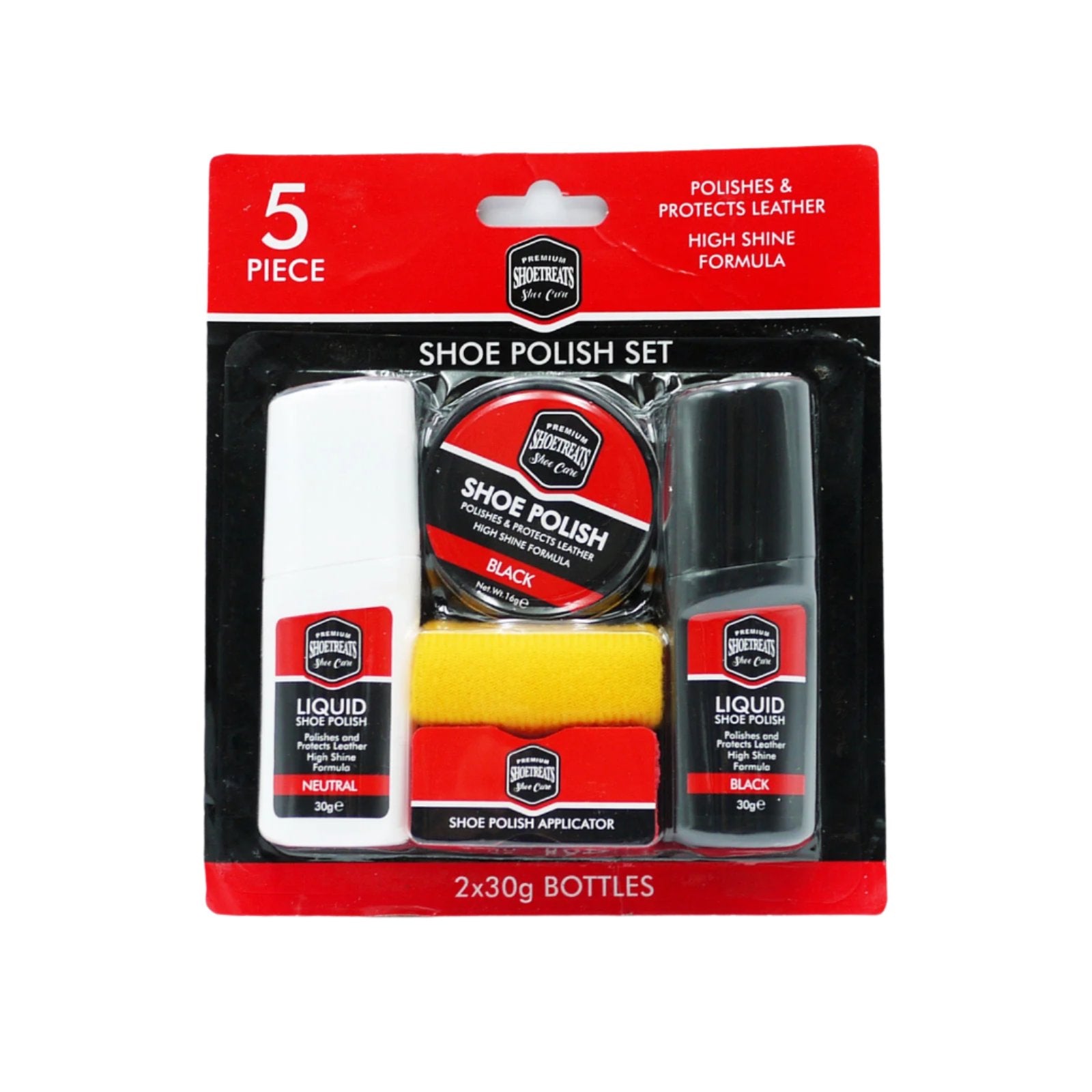 ShoeTreats 5Pieces Shoe Polish Set