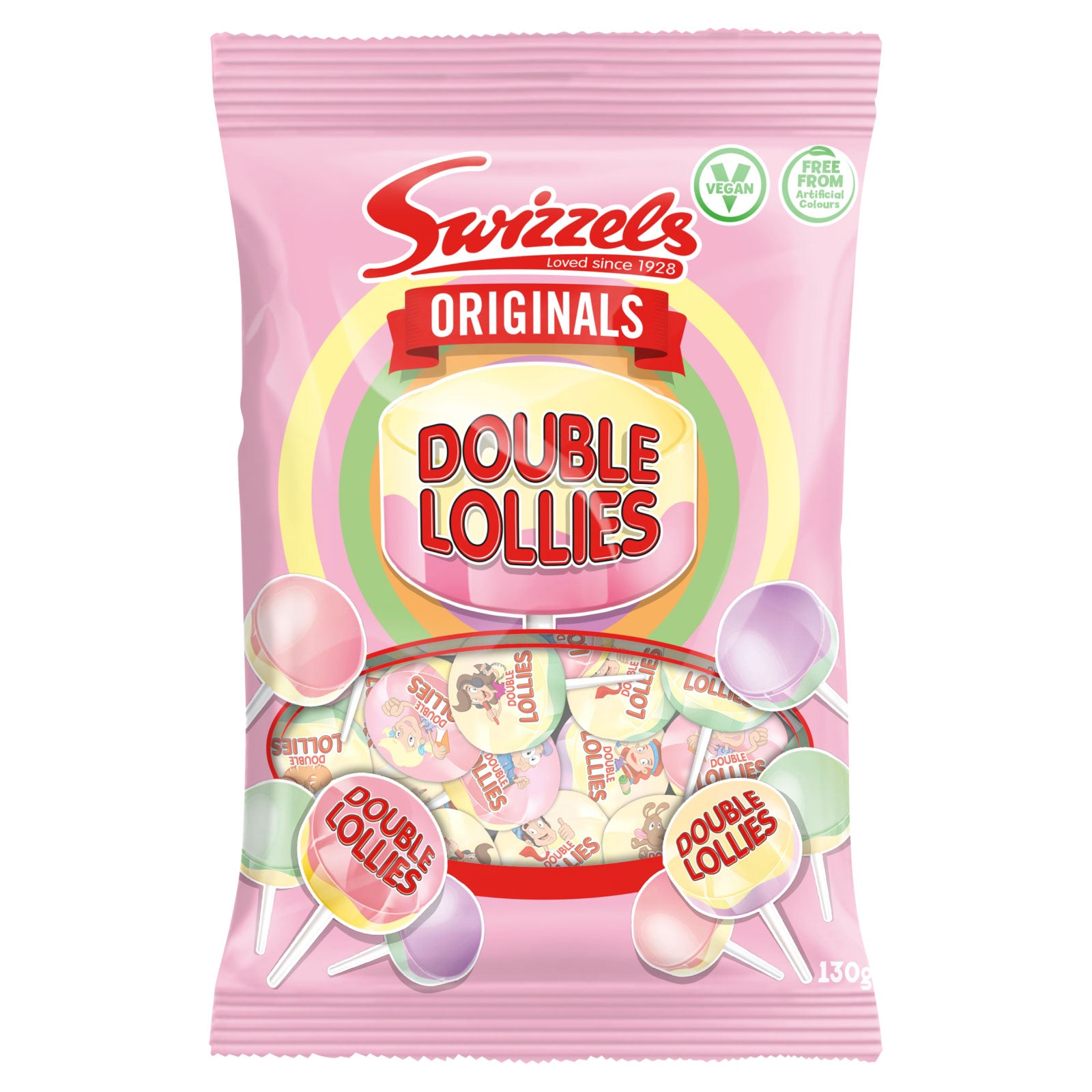 Swizzels Double Lollies 130g