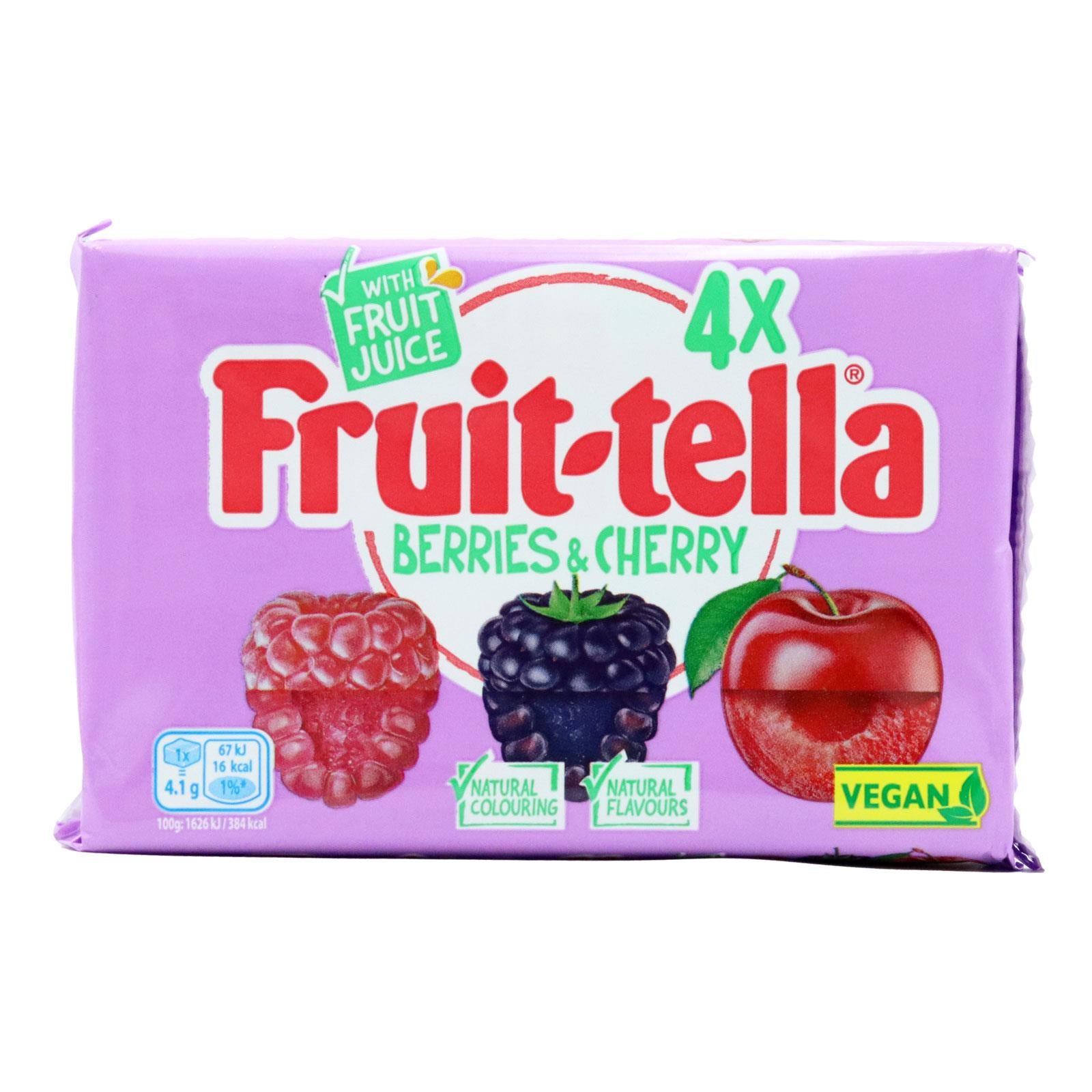 Fruittella Berries & Cherry 4 Pack 07/26