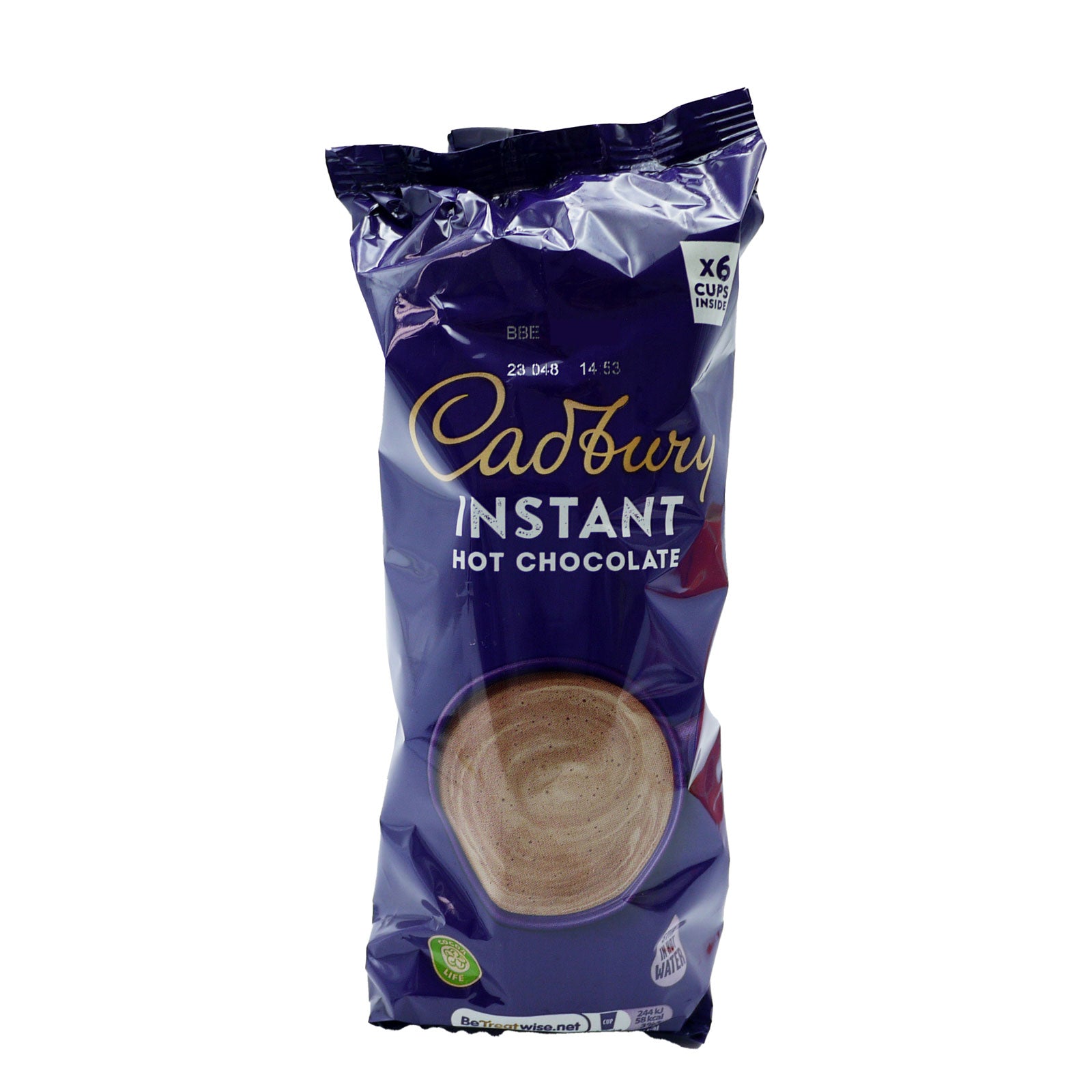 Cadbury Hot Chocolate Cup 6 Cups Inside