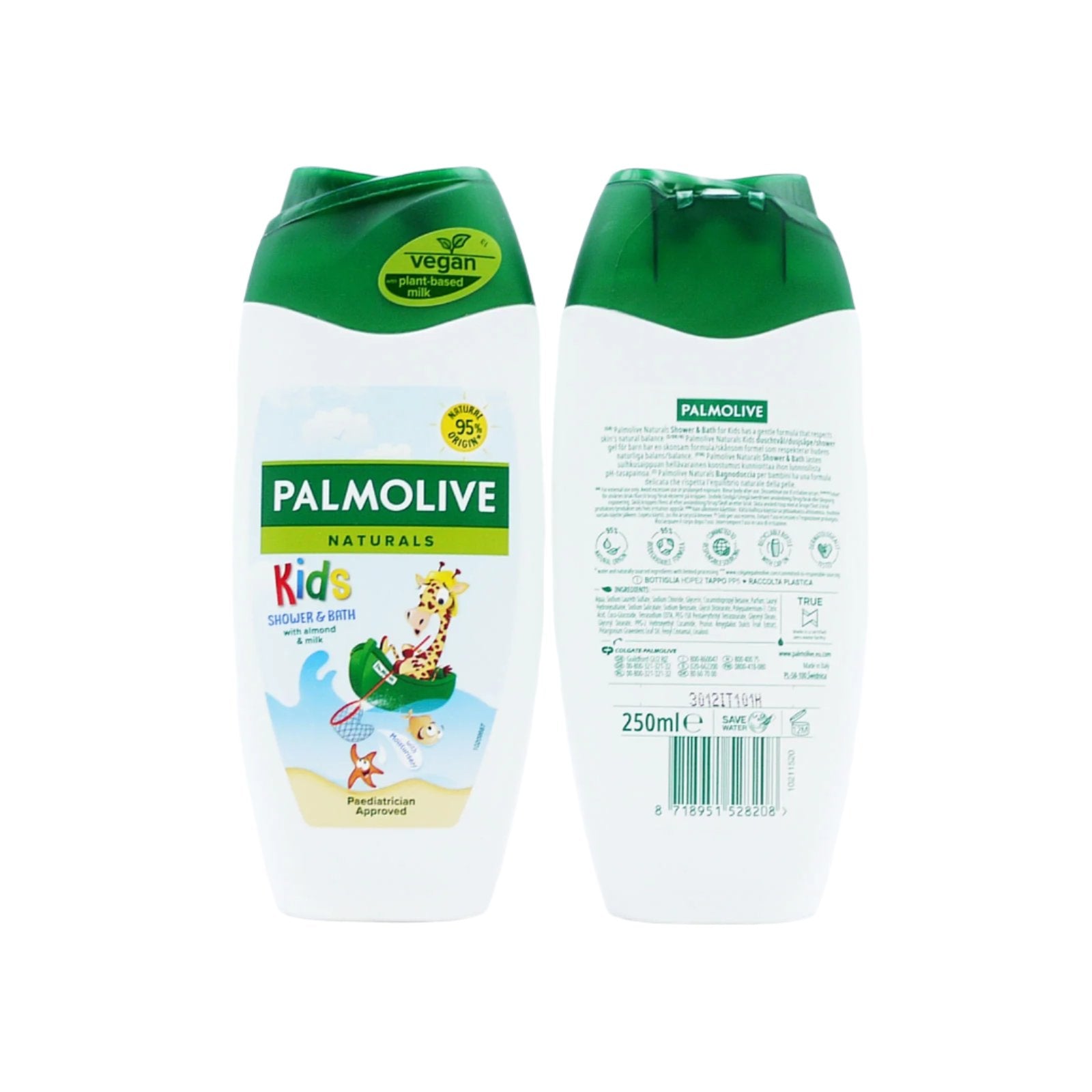 Palmolive Natural Kids Shower Gel Gentle Clean 250ml