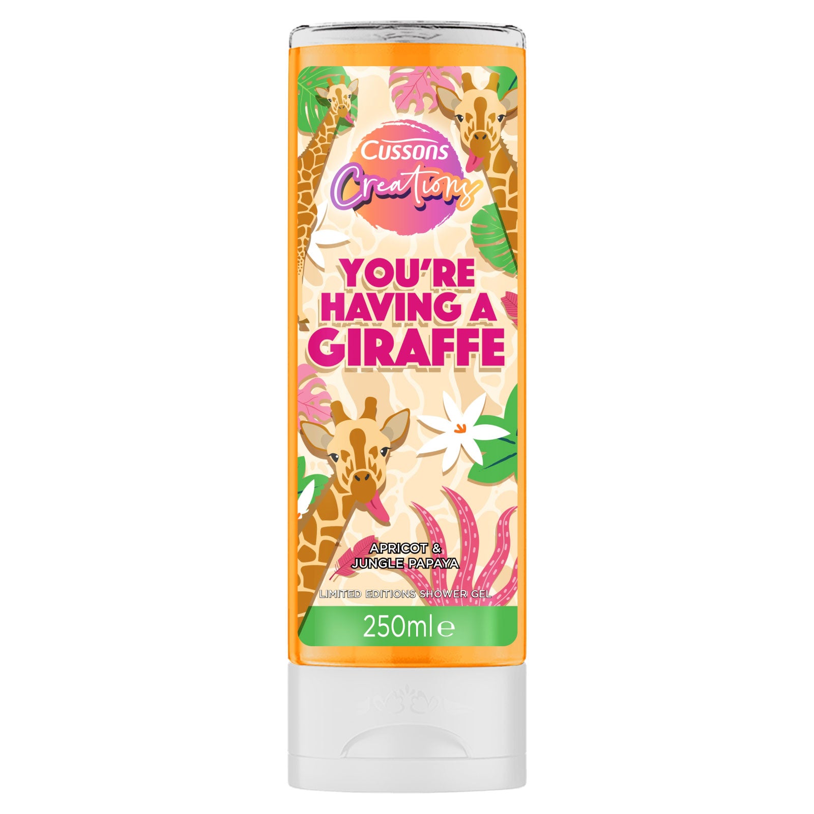 Cussons Creations Shower Gel Apricot & Jungle Papaya 250ml