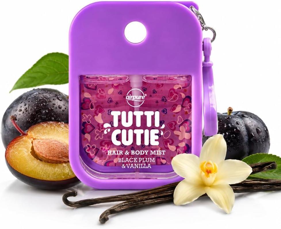 Airpure Hair & Body Mist keyring ( Tutti Cutie, Sunny Daze, Sugar Kisses,Coconut)