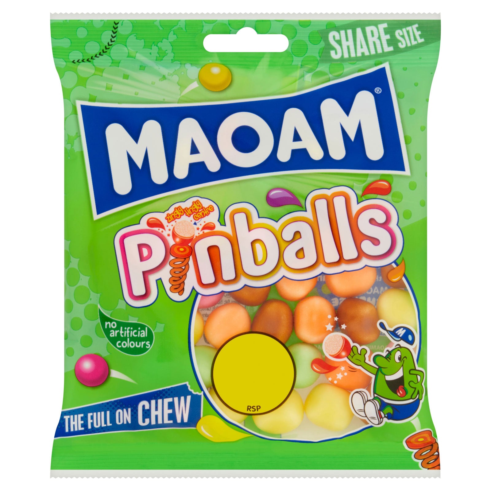 Maoam Pinballs Full On Chew 140g