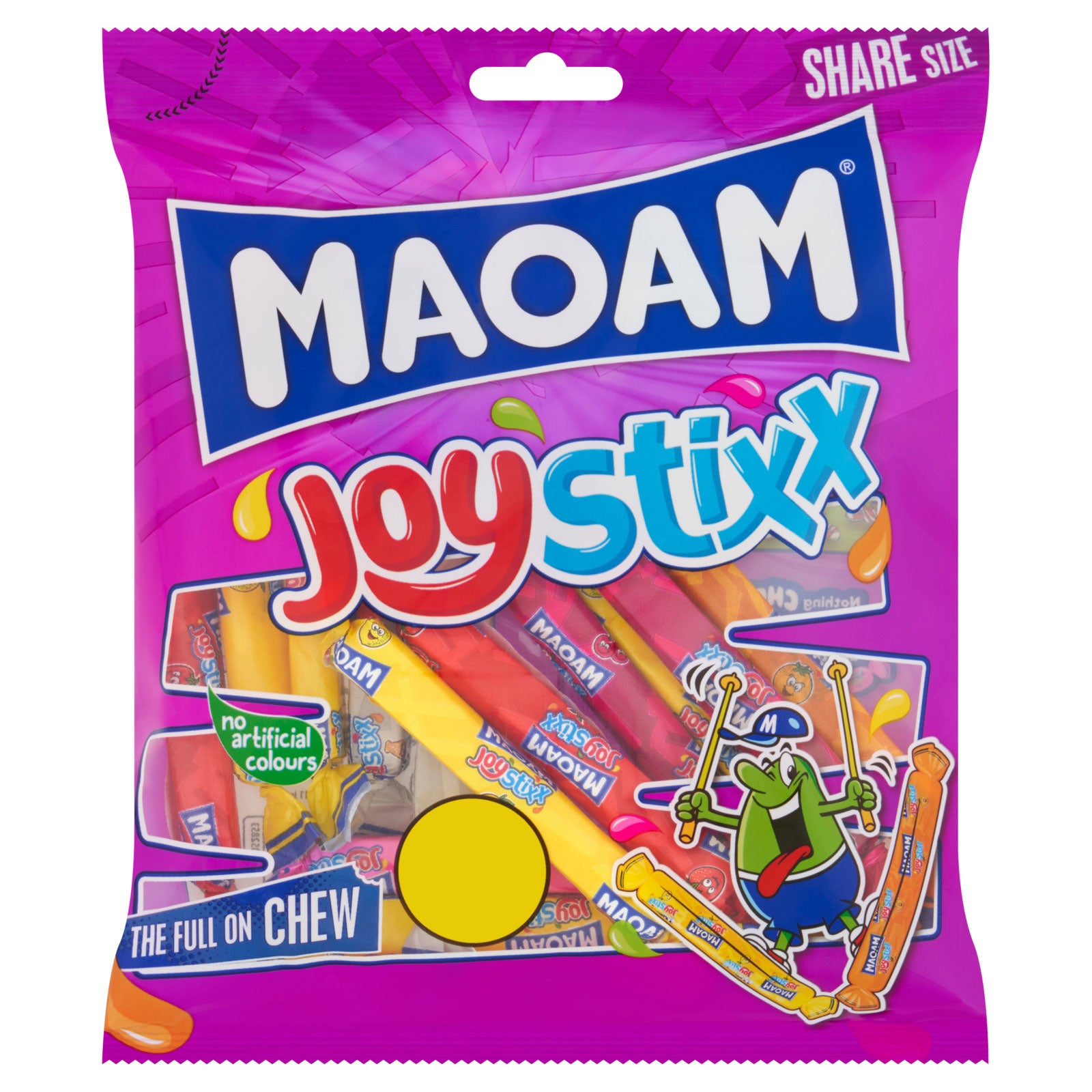 Maoam Joystixx No Artificial Colour 140g