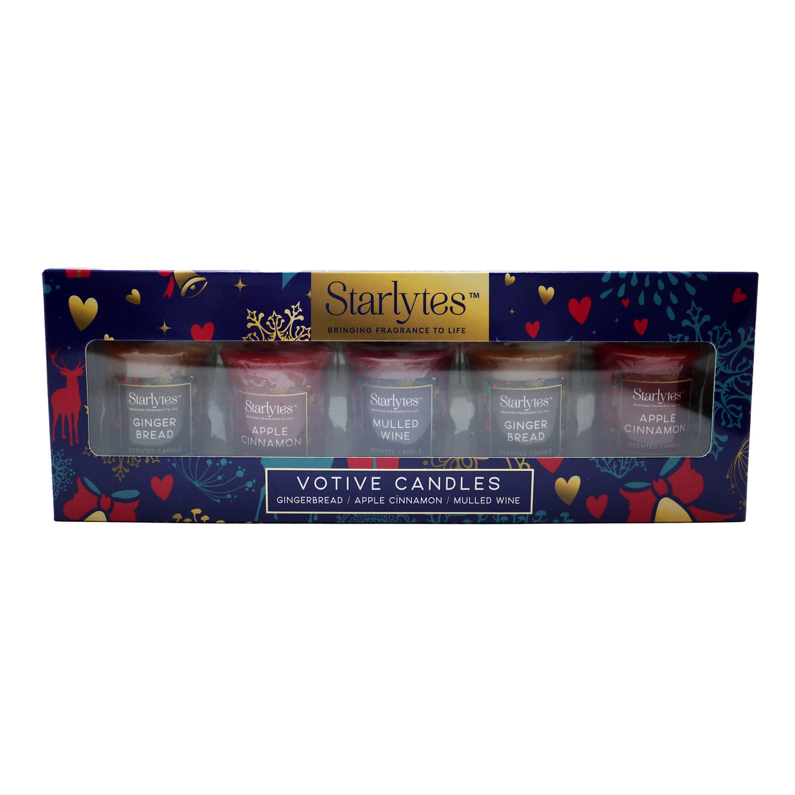 Starlytes Bringing Fragracne To Life Votive 5 Mix Candles Pack