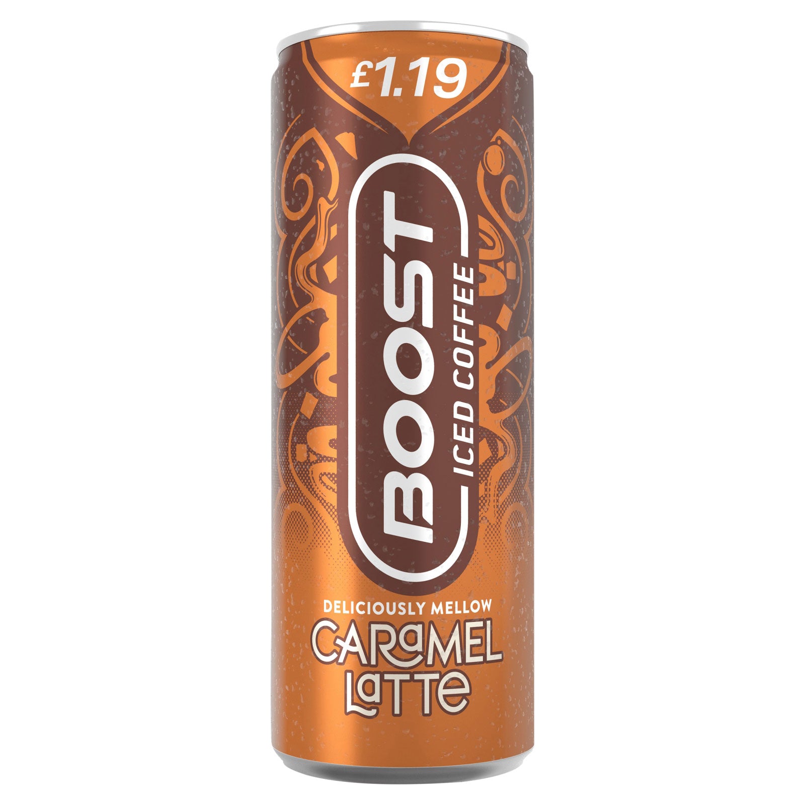 Boost Iced Coffee Caramel Latte Drink Can  250ml